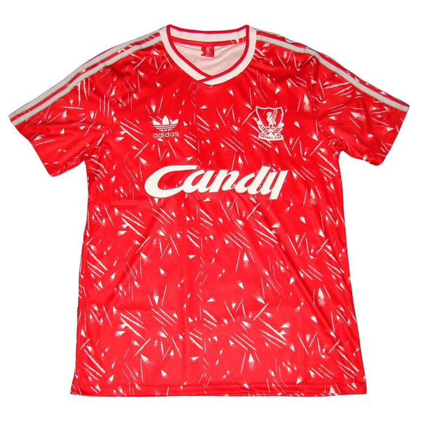 Retro Adidas True Vintage 1989 Liverpool Home Football Shirt