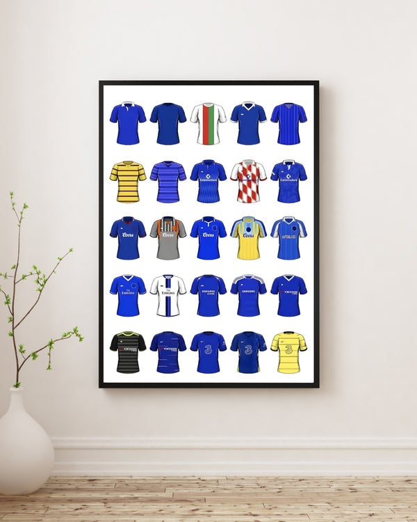Chels Classic Football Shirts