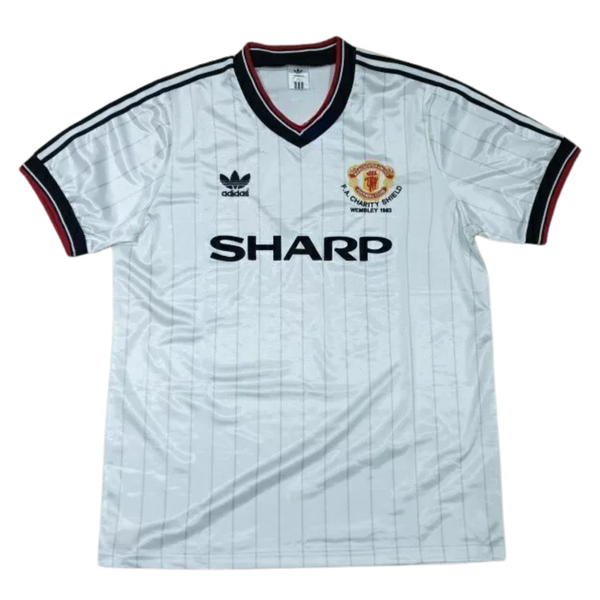 Retro Manchester United 1983 VTG Retro Away Football Shirt