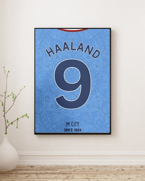 Vector illustration jersey back poster