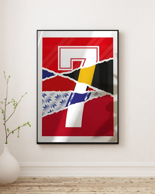 Beckham Poster Print