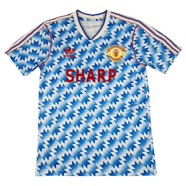 Retro Manchester United 1990-91 Away Football Shirt