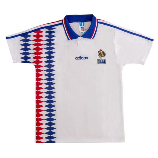 Retro France Away Football Shirt Jersey 1994/1995/1996 Football Shirt
