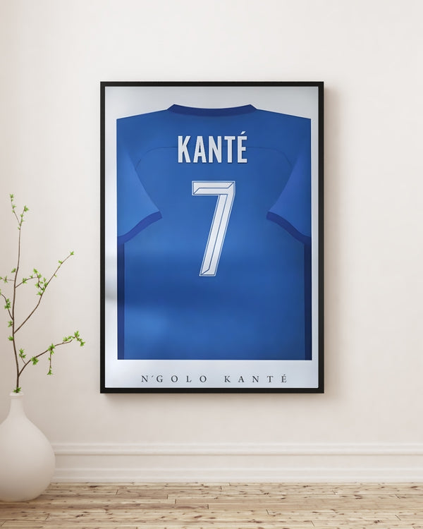 Ngolo Kante Shirt Poster