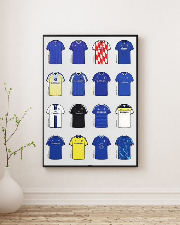 Classic Football Shirts Poster