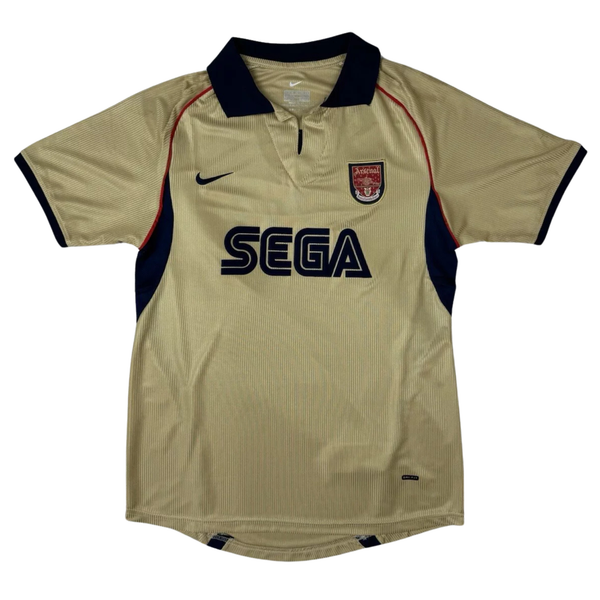 Retro Nike Arsenal Away Football Shirt 2001/02 – SEGA Edition Football Shirt