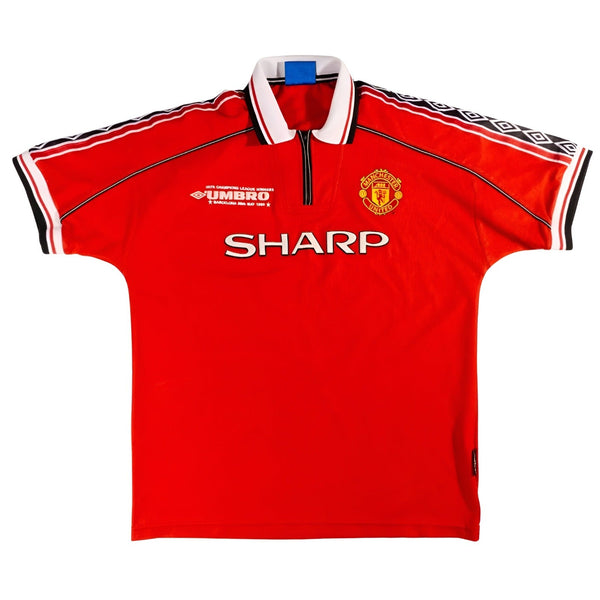 Retro Manchester United Home Shirt 1998/2000 Football Shirt
