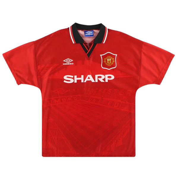 Retro Manchester United Home Shirt 1994/1996 Football Shirt