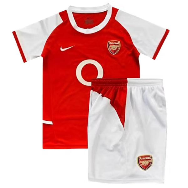 Retro Arsenal Home Kids Kit 2002/2004 Football Shirt