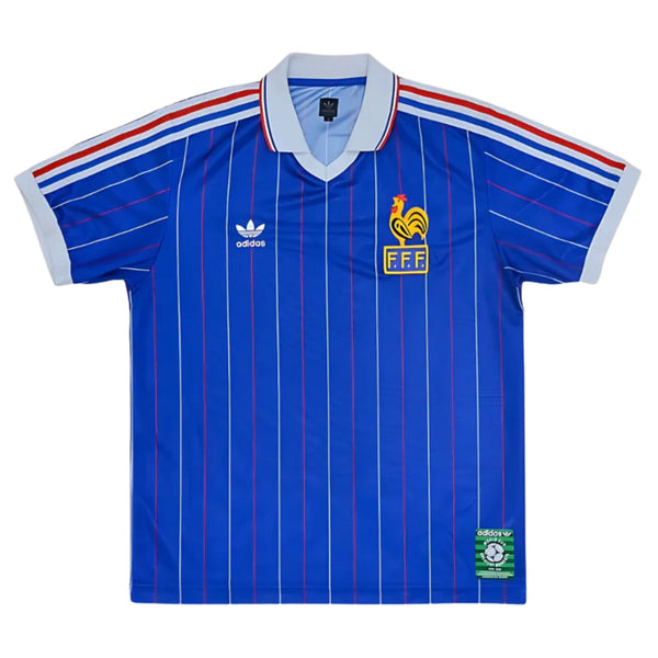 Retro France Home Shirt 1982 Football Shirt