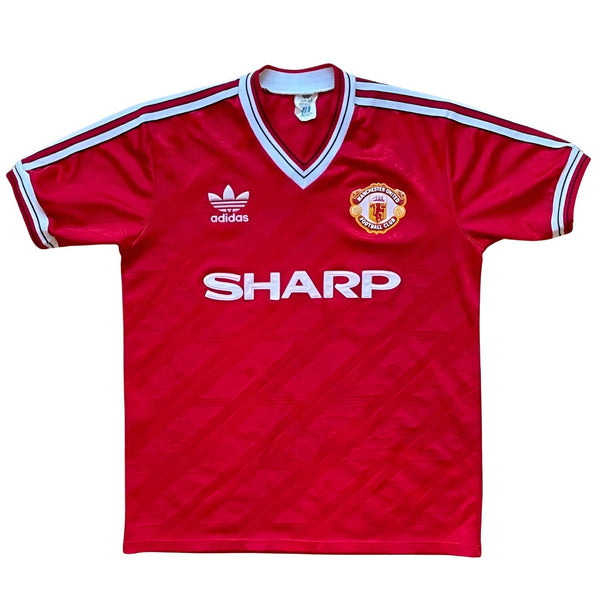 Retro Manchester United Home Shirt 1986/1987 Football Shirt