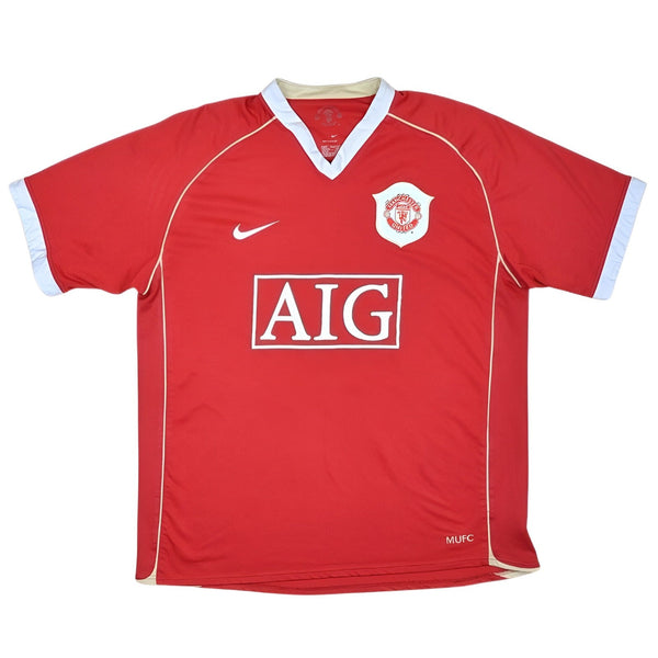 Retro Manchester United Home Shirt 2006/2007 Football Shirt