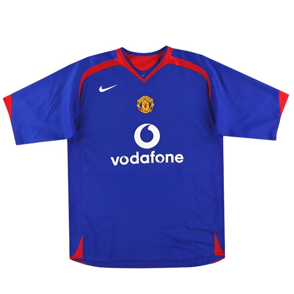 Retro Manchester United Away Shirt 2005/2006 Football Shirt