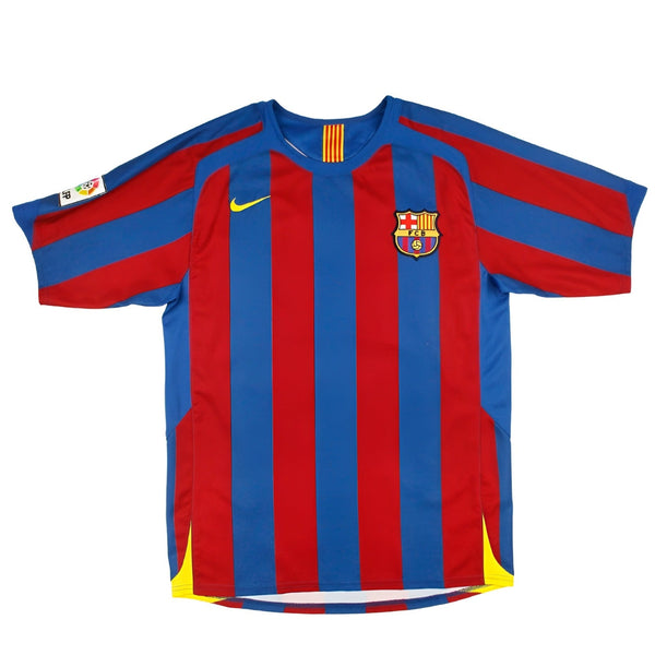 Retro Barcelona Home Shirt 2005/2006 Football Shirt