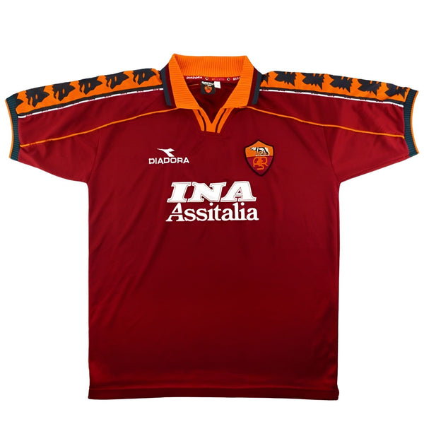Retro Roma Home Shirt 1998/1999 Football Shirt