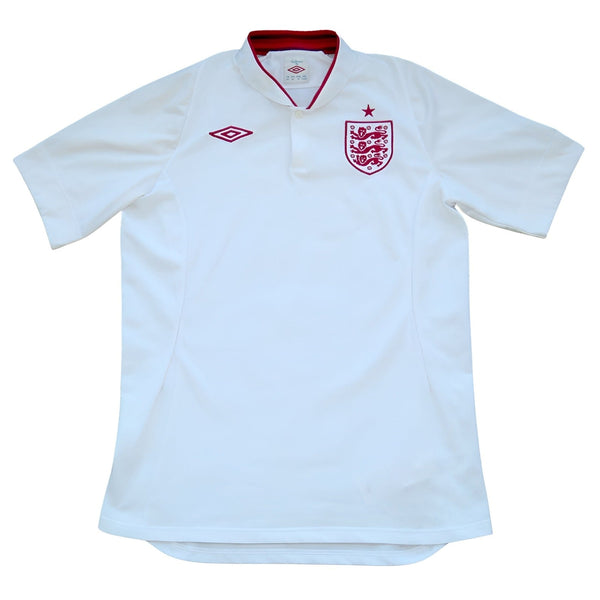 Retro England Home Shirt 2012 Football Shirt