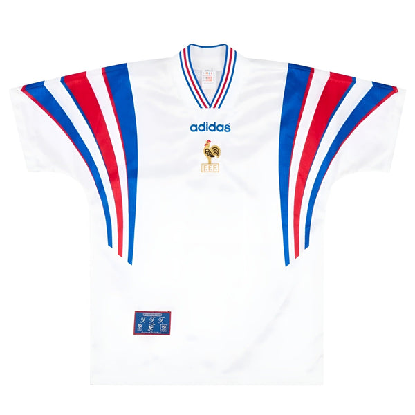 Retro France Away Shirt 1996 Football Shirt