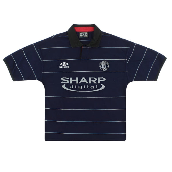 Retro Manchester United Away Shirt 1999/2000 Football Shirt