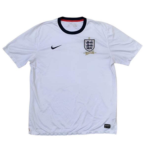 Retro England Home Shirt 2013 Football Shirt