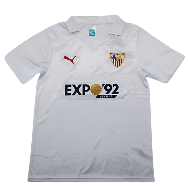 Retro Sevilla Home Shirt 1987/1990 Football Shirt
