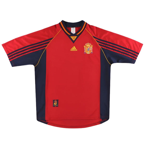 Retro Spain Home Shirt 1998 Football Shirt