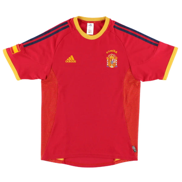 Retro Spain Home Shirt 2002 Football Shirt