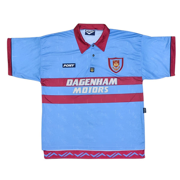 Retro West Ham Away Shirt 1995/1997  Football Shirt