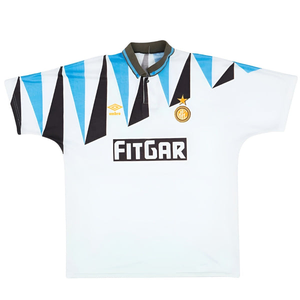 Retro Inter Milan Away Shirt 1991/1992 Football Shirt